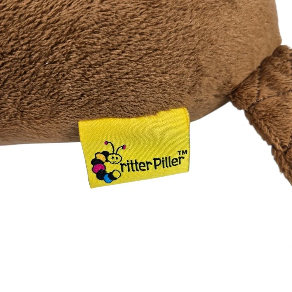 Buc-ee's Beaver Neck Pillow Critter Piller Plush Animal Brown Mascot, Pre-owned